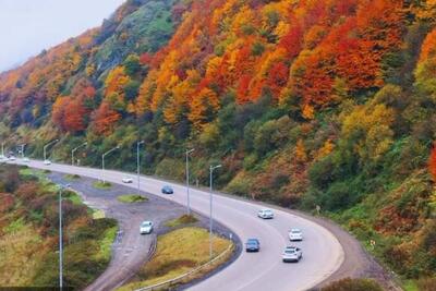 اقدام عجیب و باور نکردنی؛ روغن‌پاشی عمدی در جاده‌ برای تصادف خودروها+فیلم