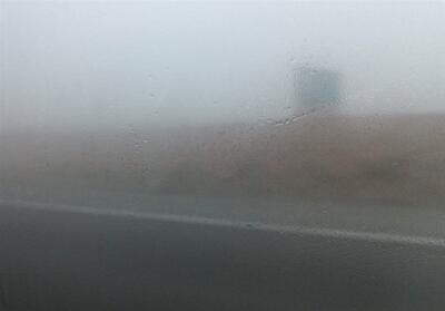 برف شدید و مه‌گرفتگی در آزادراه اصفهان ـ شیراز - تسنیم