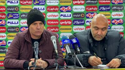 اوسمار: باید از 10 نفره شدن حریف استفاده می‌کردیم