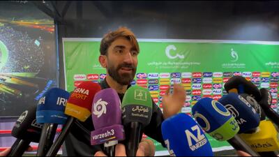 بیرانوند: برای همه گلر های لیگ احترام قائلم