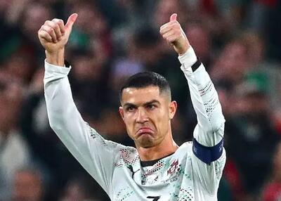 انتشار عکس جنجالی: رونالدو بازیگر شد؟