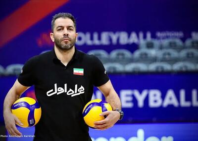 سرمربی محبوب والیبال هیجان‌زده از برد تراکتور!