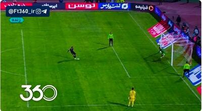 صحنه مشکوک روی آخرین مهار پنالتی بیرانوند