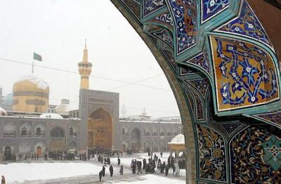 بارش برف در خراسان رضوی شدت گرفت