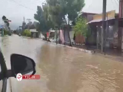 تخلیه اضطراری روستاهای فاریاب در پی بارندگی شدید