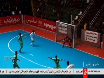 مروری بر نتایج هفته 19 لیگ برتر فوتسال