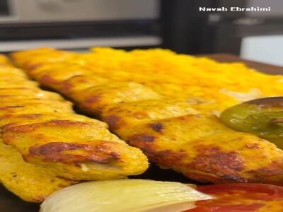  کباب کوبیده مرغ به روش رستورانی