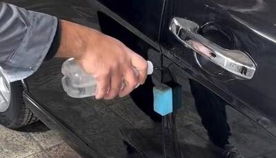  نحوه صحیح کندن چسب های ضربه گیر