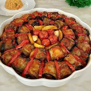  رولت گوشت بادمجان یک ترکیب فوق العاده!