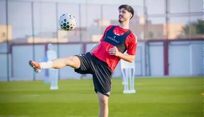 لژیونر 20 ساله به جای تیم المپیک در امارات