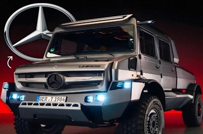 یونیماگ ؛ لوکس ترین آفرودر آلمانی توسط مرسدس بنز معرفی شد (+تصاویر)