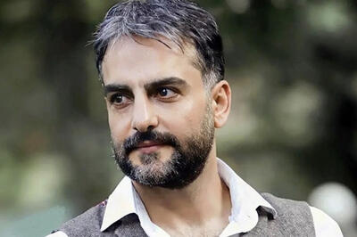  حامد کمیلی با استایل پاییزی و دل‌نوشته مرموز