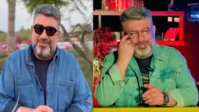  پخش زنده تصاویر | تغییر عجیب و دیدنی از «رضا رشیدپور» در برنامه جدیدش