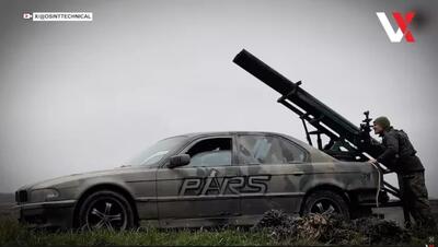 بی ام و سری ۷ راکت‌انداز اوکراینی ها!