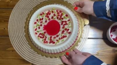 طرز تهیه فرنی بستنی با انار / دسر یلدایی خوشمزه