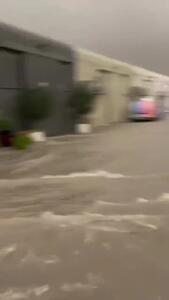 ببینید/ سیل گسترده در دبی