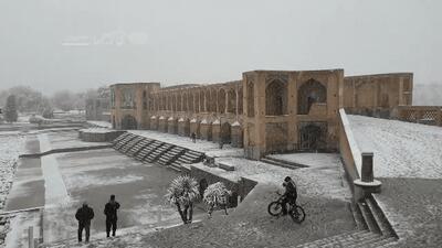 ببینید / برف «نصف‌جهان» را سفیدپوش کرد