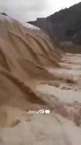 آبگیری کامل سد نازدشت هرمزگان