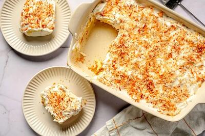  طرز تهیه دسر برفی نارگیلی؛ شیرینی ساده و خوشمزه مخصوص شب یلدا