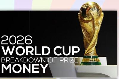 افزایش ۵۰ درصدی جوایز فیفا؛ جام جهانی ۲۰۲۶ رکورد می‌شکند