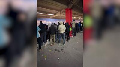 ویدیویی از خوشحالی هواداران تراکتور بعد از شکست پرسپولیس در جام حذفی