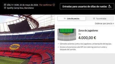 قیمت نجومی بلیت‌های VIP ال‌کلاسیکو!