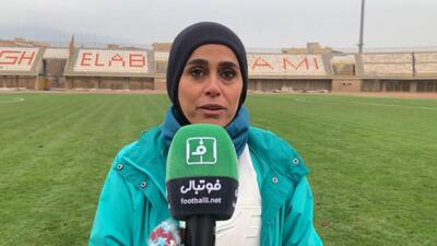 صحبت‌های بعد از بازی تیم فوتبال بانوان سنگین ماشین ایستا مقابل ملوان بندرانزلی
