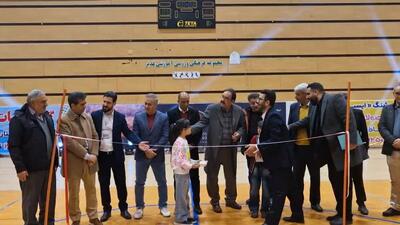 افتتاحیه جام عدالت شبستری های مقیم تهران در سالن غدیر ناجا