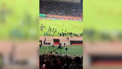 پنالتی آخر پرسپولیس و کنعانی که توسط بیرانوند مهار شد، از زاویه دوربین هواداران تراکتور