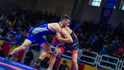 رقابت های کشتی فرنگی بزرگسالان قهرمانی کشور،فینالیست های ۵ وزن دوم مشخص شدند