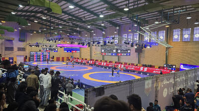 خوزستان قهرمان کشتی فرنگی بزرگسالان کشور شد