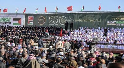  زندگی در غزه به رغم جنایت رژیم اسرائیل ادامه دارد/ برگزاری جشن عروسی گروهی + فیلم