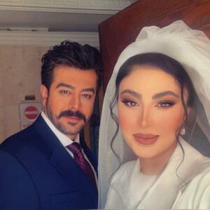 کلیپ تازه از مراسم عقد مریم مومن با موتورسواری با آقا داماد