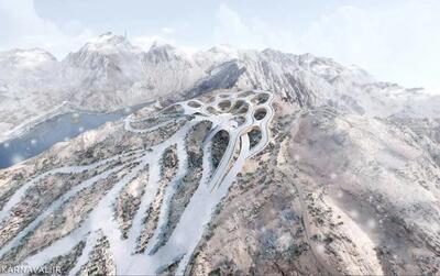 ببینید | ساخت پیست اسکی در عربستان!