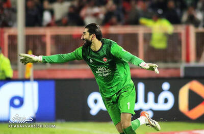 ناکامی مطلق مهاجم پرسپولیس مقابل بیرانوند