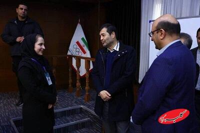 بازدید وزیر ورزش از فرایند انتخابات کمیسیون ورزشکاران کمیته ملی المپیک - کلبه سرگرمی