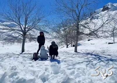 بارش برف زیاد این منطقه را شبیه قطب شمال کرد - مجله اینترنتی کولاک