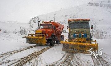 مسدود شدن محورهای این استان در پی بارش برف و باران - مجله اینترنتی کولاک