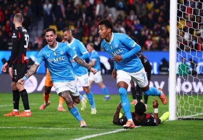 فیلم/ خلاصه نیمه‌نهایی سوپرجام ایتالیا؛ ناپولی ۲ - میلان ۰