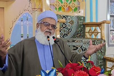  امام جمعه اهل سنت خاش: خون شهدای امنیت اراده ملت را قوی‌تر می‌سازد