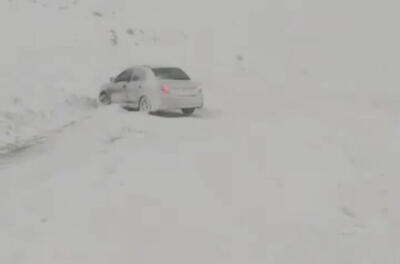  کولاک شدید در گردنه چری