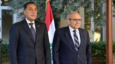 حمایت قاطع نخست وزیر مصر از لبنان در برابر رژیم صهیونیستی