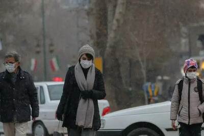 تهران درگیر سرما و آلاینده‌ها