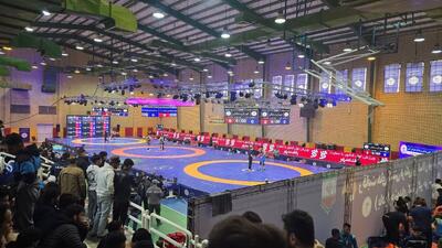 پایان رقابت‌های کشتی فرنگی کشور با قهرمانی خوزستان و اعلام نفرات برتر - پارس فوتبال