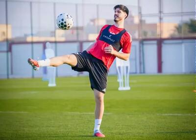 حضور مبین دهقان در تمرین الوحده در امارات به جای اردوی تیم ملی المپیک ایران