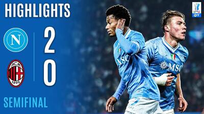 ویدیو| ناپولی ۲ - میلان ۰/ تیم کونته در فینال سوپرجام - پارس فوتبال