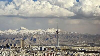 وضعیت آب و هوای تهران فردا شنبه ۲۹ آذر