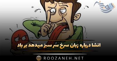  انشا درباره زبان سرخ سر سبز میدهد بر باد؛ ۱۰ انشا بازآفرینی و ضرب المثل