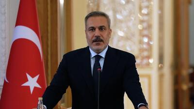  فیدان: مخالفت اسرائیل با مشارکت ترکیه در نیروی ثبات غزه، تعیین‌کننده نیست