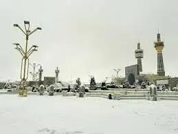 آخرین وضعیت بارندگی در مشهد امروز جمعه ۲۸ آذرماه/ بارش برف در مشهد آغاز شد